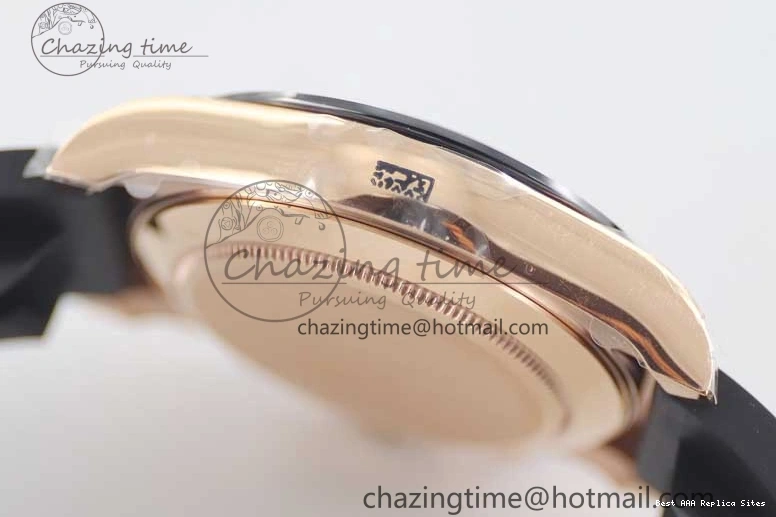 Good Copy Rolex Watches Strap TWF 904L 2416 Diamonds RG on 116515 A  Steel Best HighQuality RG Black Dial Daytona Edition Oysterflex 1:1 0114